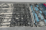 Colorful Moroccan rug 4.8 FT X 8.8 FT