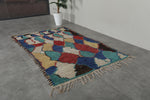 handmade moroccan rug 3.8 FT X 6.5 FT