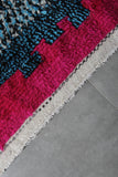 Colorful Moroccan rug 4.8 FT X 8.8 FT