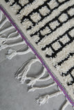 Colorful Moroccan rug 4.8 FT X 8.8 FT