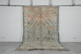 Vintage Moroccan Rug 6.3 FT X 9.7 FT Berber Rug