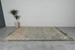Vintage Moroccan Rug 6.3 FT X 9.7 FT Berber Rug