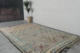 Vintage Moroccan Rug 6.3 FT X 9.7 FT Berber Rug