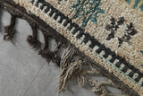 Vintage Moroccan Rug 6.3 FT X 9.7 FT Berber Rug