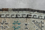 Vintage Moroccan Rug 6.3 FT X 9.7 FT Berber Rug