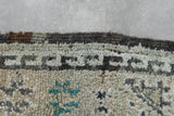 Vintage Moroccan Rug 6.3 FT X 9.7 FT Berber Rug