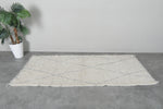 Handmade wool rug 3.1 FT X 7 FT