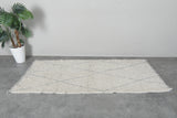 Handmade wool rug 3.1 FT X 7 FT