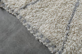 Handmade wool rug 3.1 FT X 7 FT