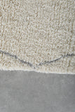Handmade wool rug 3.1 FT X 7 FT