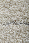 Handmade wool rug 3.1 FT X 7 FT