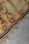 Vintage berber rug  3 FT X 6 FT