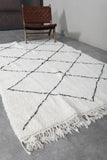 Moroccan rug 4.8 X 7.9 Feet