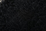Black Moroccan rug  1.9 FT X 2.1 FT