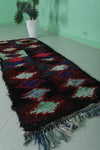 Entryway Handmade Berber Moroccan Rug – 2.4 FT X 7 FT | Unique Artisan Design