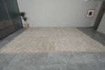 Handwoven Moroccan Wool Rug - Custom Size with Traditional Design