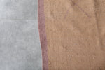 Moroccan Flatweave Wool Rug - 7.3 x 9.3 feet Minimal Tribal Kilim Carpet