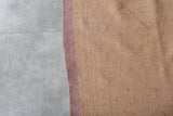 Moroccan Flatweave Wool Rug - 7.3 x 9.3 feet Minimal Tribal Kilim Carpet