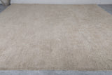 Handmade Moroccan Wool Rug - Custom Neutral Design