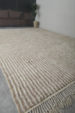 Handwoven Moroccan Wool Rug - Custom Size with Traditional Design