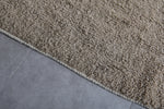 Handmade Moroccan Wool Rug - Custom Neutral Design