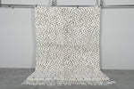 Handmade wool rug 4.9 FT X 6.6 FT