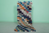 Amazing Colorful Berber Moroccan Rug – 2.2 x 5.8 ft | Vibrant Handcrafted Decor