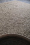 Handmade Moroccan Wool Rug - Custom Neutral Design