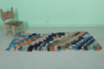 Amazing Colorful Berber Moroccan Rug – 2.2 x 5.8 ft | Vibrant Handcrafted Decor