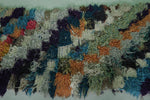 Amazing Colorful Berber Moroccan Rug – 2.2 x 5.8 ft | Vibrant Handcrafted Decor