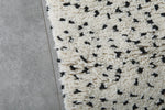 Handmade wool rug 4.9 FT X 6.6 FT
