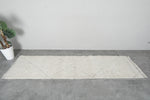 Simple Moroccan rug  2.4 FT X 8.8 FT