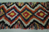 Handmade Colorful Runner Rug – 2.6 x 7 FT