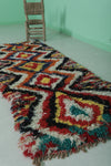 Handmade Colorful Runner Rug – 2.6 x 7 FT