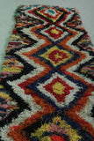 Handmade Colorful Runner Rug – 2.6 x 7 FT