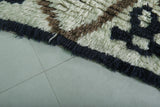 Handwoven Moroccan Berber Rug - Traditional Diamond Pattern