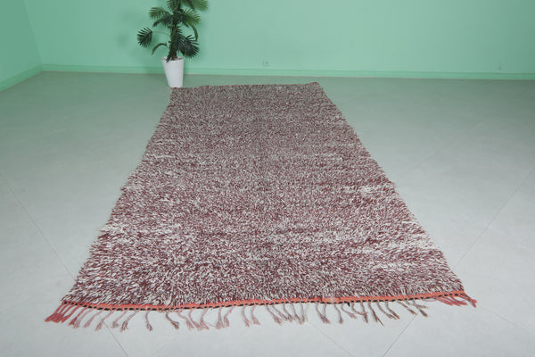 Runner vintage Moroccan rug – 5.6 FT X 10.8 FT | Handmade boho carpet
