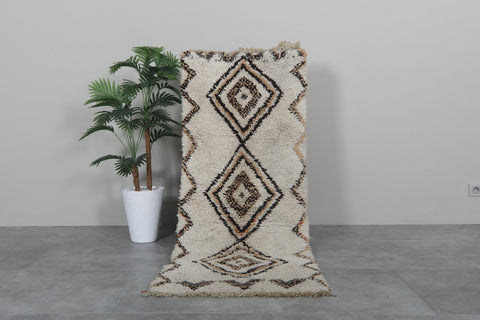 Carpet Beni ourain berber rug 2.3 FT X 5.9 FT