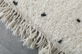 Simple Moroccan rug  4.6 FT X 6.2 FT
