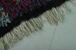 Vibrant Moroccan Berber Rug 2.7 X 6.1 Feet - Handmade Floral Motif