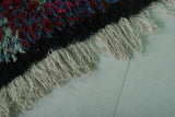 Vibrant Moroccan Berber Rug 2.7 X 6.1 Feet - Handmade Floral Motif