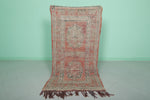 Old Vintage Handmade Berber Rug | 2.5 x 5.1 ft