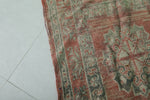 Old Vintage Handmade Berber Rug | 2.5 x 5.1 ft