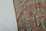 Old Vintage Handmade Berber Rug | 2.5 x 5.1 ft