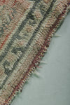 Old Vintage Handmade Berber Rug | 2.5 x 5.1 ft