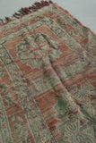Old Vintage Handmade Berber Rug | 2.5 x 5.1 ft