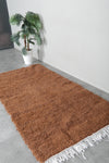 Simple Moroccan rug 3.6 FT X 7.1 FT