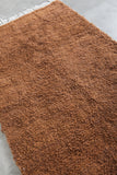 Simple Moroccan rug 3.6 FT X 7.1 FT