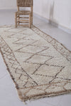 Moroccan berber rug 2.9 X 8.2 Feet