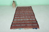 Handwoven Moroccan Kilim Rug - 3.3 X 6 Feet | Authentic Artisan Craftsmanship